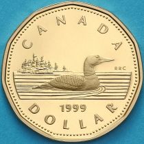 Канада 1 доллар 1999 год. Пруф.