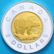Монета Канада 2 доллара 1999 год. Пруф. Серебро