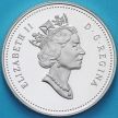 Монета Канада 1 доллар 1999 год. Остров Королевы Шарлотты. Серебро. Пруф.