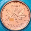 Монета Канада 1 цент 2011 год. BU