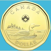 Канада 1 доллар 2023 год.