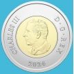 Монета Канада 2 доллара 2024 год. BU