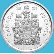 Монета Канада 50 центов 2024 год.