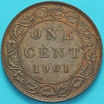 Канада 1 цент 1901 год.