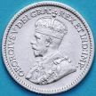 Монета Канада 5 центов 1913 год. Серебро. №1