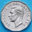 Монета Канады 5 центов 1951 год. Никель.