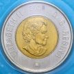 Монета Канада 2 доллара 2008 год. Виннипег. BU