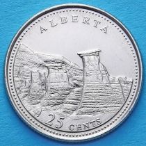 Канада 25 центов 1992 год. Альберта.