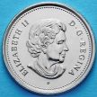 Монета Канады 25 центов 2005 год. Альберта.