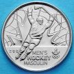 Монета Канады 25 центов 2009 год. Хоккей.