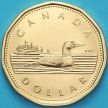 Монета Канады 1 доллар 2002 год. 50 лет правлению Королевы. BU