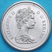 Монета Канада 10 центов 1984 год. BU
