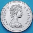 Монета Канада 1 доллар 1984 год. Каноэ. BU