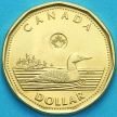 Монета Канада 1 доллар 2020 год.