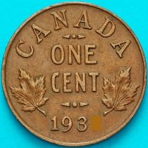 Канада 1 цент 1935 год.