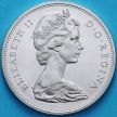 Монета Канада 1 доллар 1965 год. Каноэ. Серебро.
