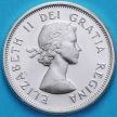 Монета Канада 25 центов 1964 год. Серебро.