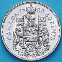 Канада 50 центов 1980 год. BU
