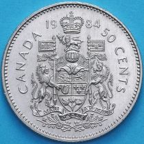 Канада 50 центов 1984 год. 