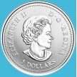 Монета Канада 5 долларов 2021 год. Снегири. Серебро. Пруф.