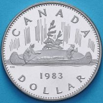 Канада 1 доллар 1983 год. Пруф.
