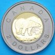 Монета Канада 2 доллара 2013 год. Пруф. Матовая