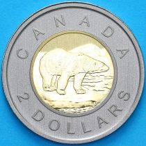 Канада 2 доллара 2013 год. Пруф. Матовая
