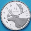 Монета Канада 25 центов 1986 год. Пруф.