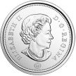 Монета Канада 25 центов 2020 год. Атлантический тупик
