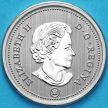 Монета Канада 10 центов 2022 год. Матовая. Пруф.