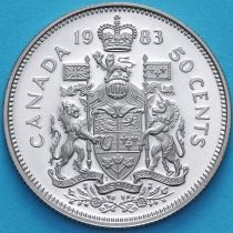 Канада 50 центов 1983 год. Пруф.