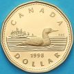 Монета Канада 1 доллар 1998 год. Пруф.