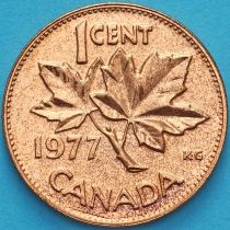 Канада 1 цент 1977 год. BU