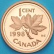 Монета Канада 1 цент 1998 год. Пруф.