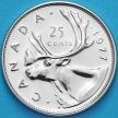 Монета Канада 25 центов 1977 год. BU