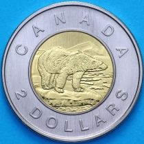 Канада 2 доллара 2004 год. Пруф. Матовая