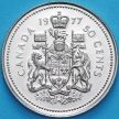 Монета Канада 50 центов 1977 год. BU