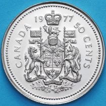 Канада 50 центов 1977 год. BU