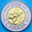 Монета Канада 2 доллара 2000 год. Путь к знанию. Матовая. Пруф