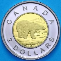 Канада 2 доллара 2012 год. Пруф.