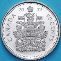 Канада 50 центов 2012 год. Серебро. Пруф