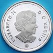 Монета Канада 1 доллар 2007 год. Тайенданегеа. Серебро, позолота. Пруф.