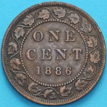 Канада 1 цент 1886 год.