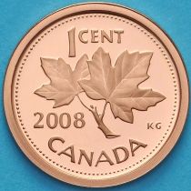 Канада 1 цент 2008 год. Пруф.