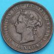 Монета Канада 1 цент 1886 год.