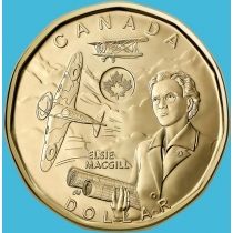 Канада 1 доллар 2023 год. Элси Макгилл