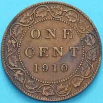 Канада 1 цент 1910 год.