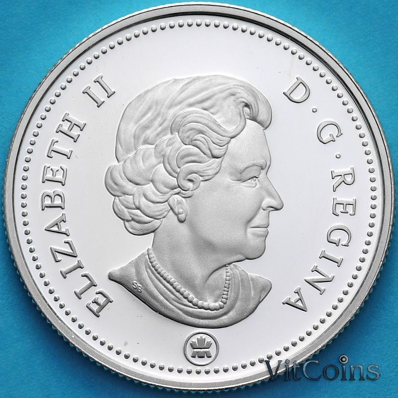 Монета Канада 50 центов 2008 год. Пруф