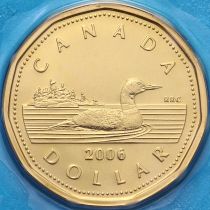 Канада 1 доллар 2006 год. BU