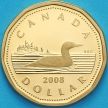 Монета Канада 1 доллар 2008 год. Пруф.